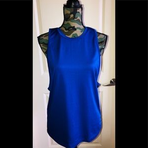 Reflex Yoga/Gym Drop Armhole Tank Top Medium